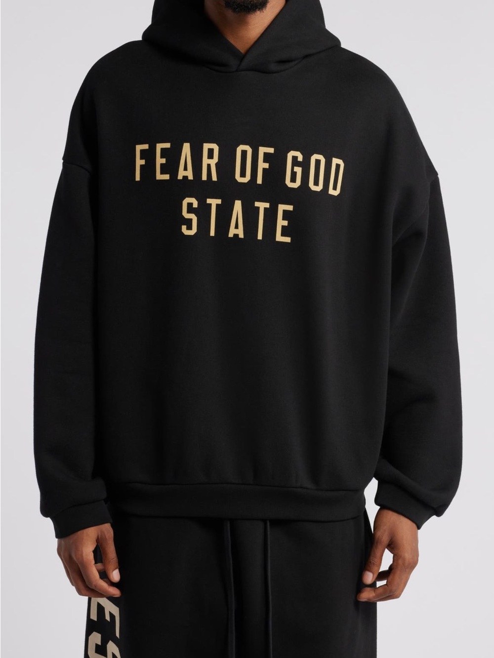 Fear of God Black hoodie